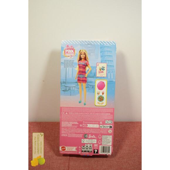 Barbie Pink Passport Italy Doll Set - Picture 3 of 4